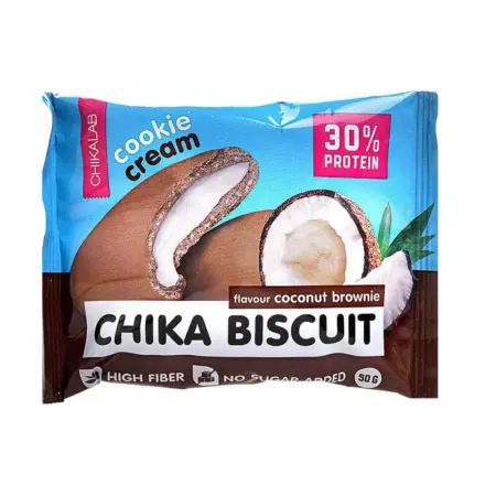 Best Dubai Chikalab Chika Biscuit Coconut Brownie 50g