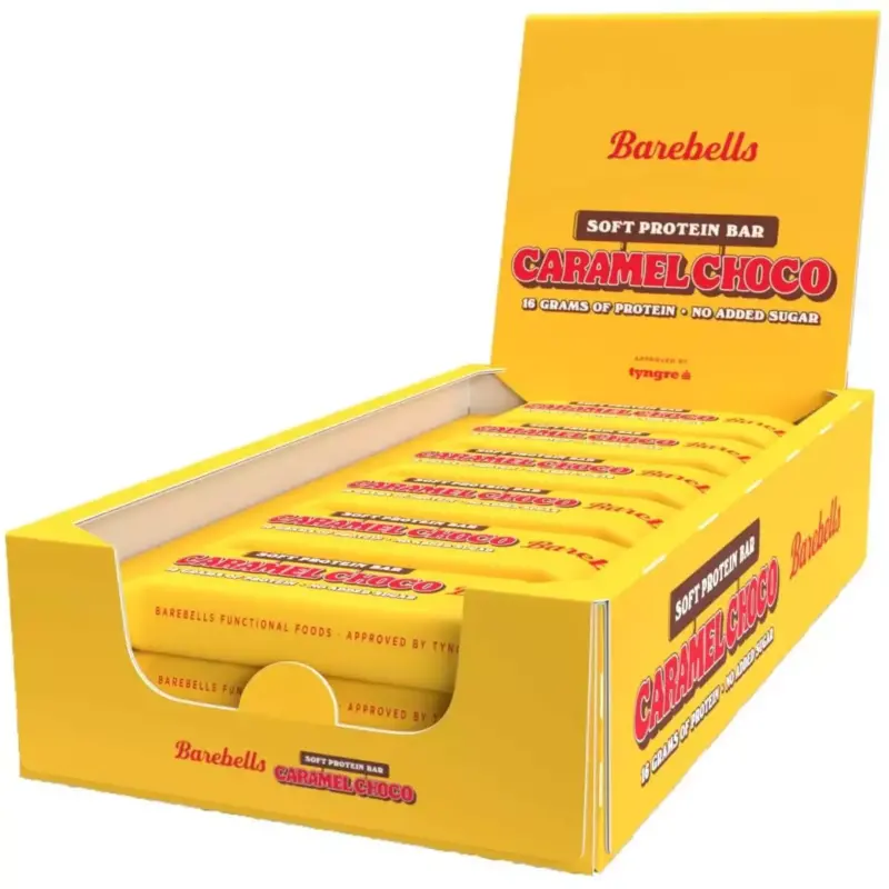 gymlabnutrition Barebells-Soft-Protein-Choco-Caramel-55g-Pack-of-12