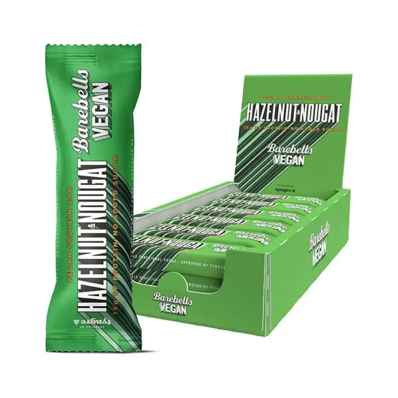 gymlabnutrition Barebells Vegan Protein Bar 55g Pack of 12-