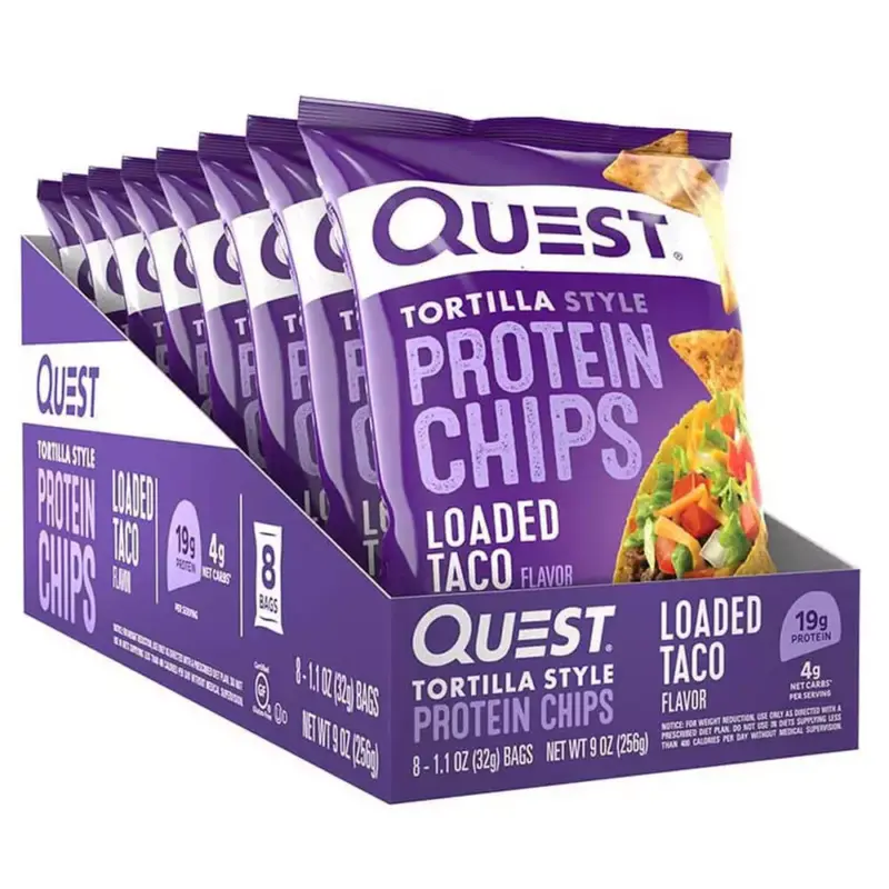 Best Quest-Tortilla-Style-Protein-Chips-Loaded-Taco-8-Bags