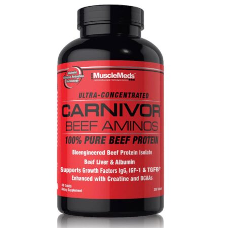 MuscleMeds-Carnivor-Beef-Amino-300-Tablets