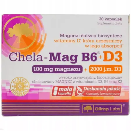 Olimp-Chela-Mag-Vitamin-B6-and-D3-30-Capsules