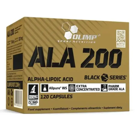 Olimp ALA 200 Alpha Lipoic Acid 120 Capsules